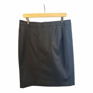 Akris Punto Black Tailored Pencil Skirt | Quiet Luxury Minimalist Chic NWT R1‎